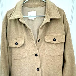 Thread & supply women’s shacket, EUC, size xl